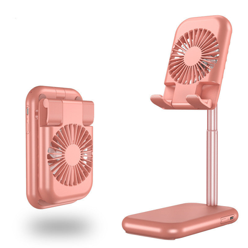 USB Mini Fan & Adjustable Phone Stand