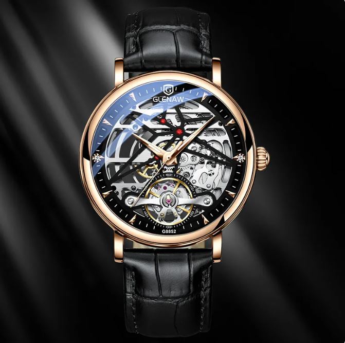 R&Z Glenn Automatic Skeleton Mechanical Watch