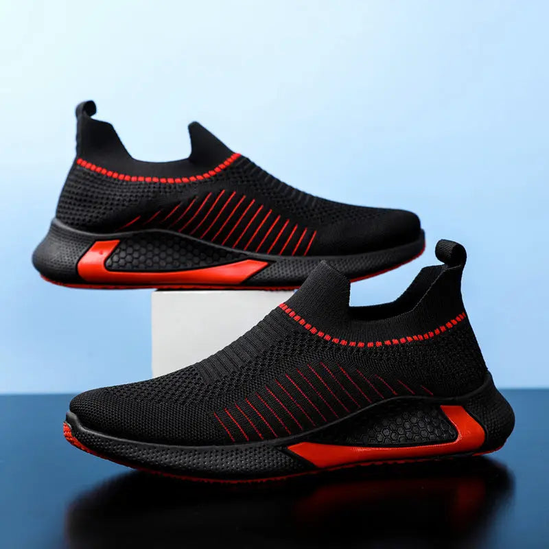 Breathable Casual Flying Woven Sports Shoes for All Seasons