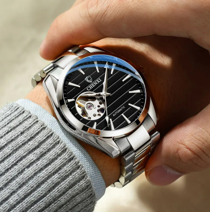 R&Z - Men's Automatic Hollow Mechanical Watch