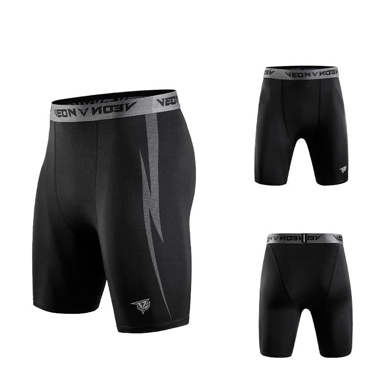 R&z -  Compression Shorts Men Spandex Sport Shorts
