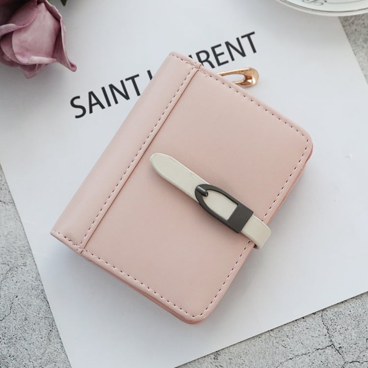Classic Morandi Folding Card Wallet