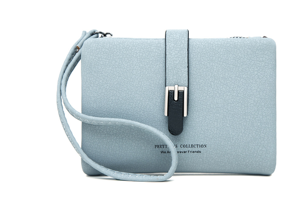 Long Simple Clutch Wallet for Women