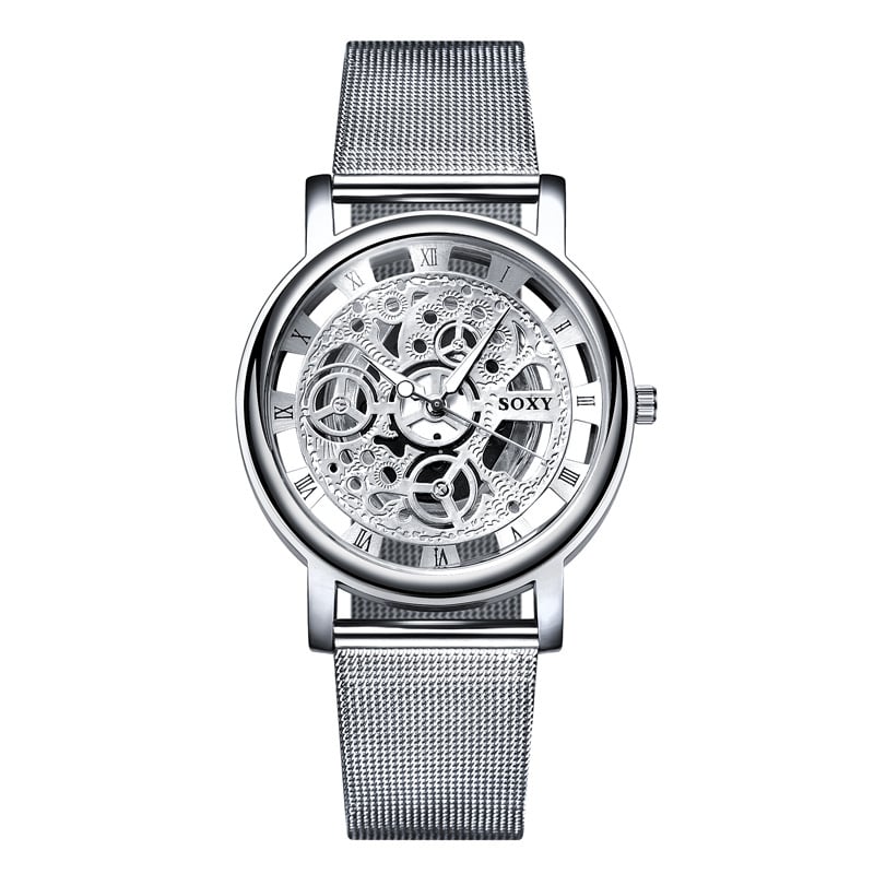Amazon Explosion Men's Hollow Non-Mechanical Watch