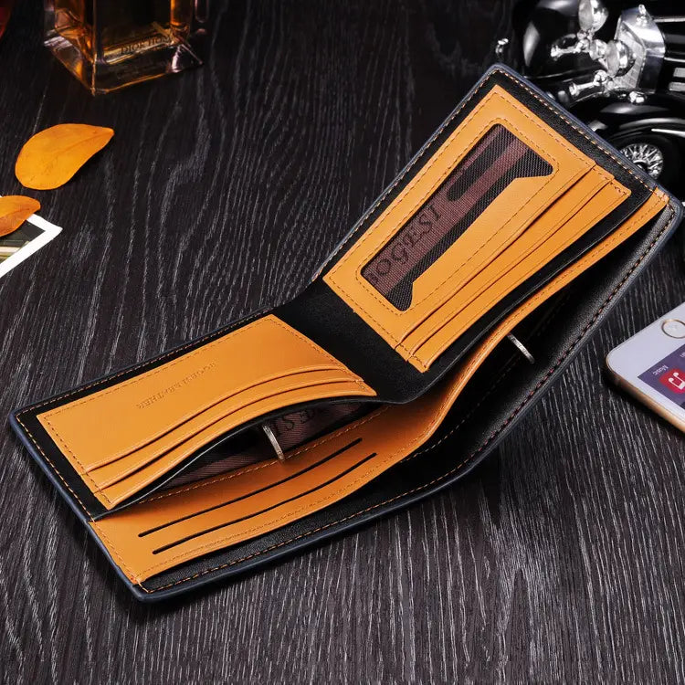 Fashionable Multi-functional Men’s Short Wallet