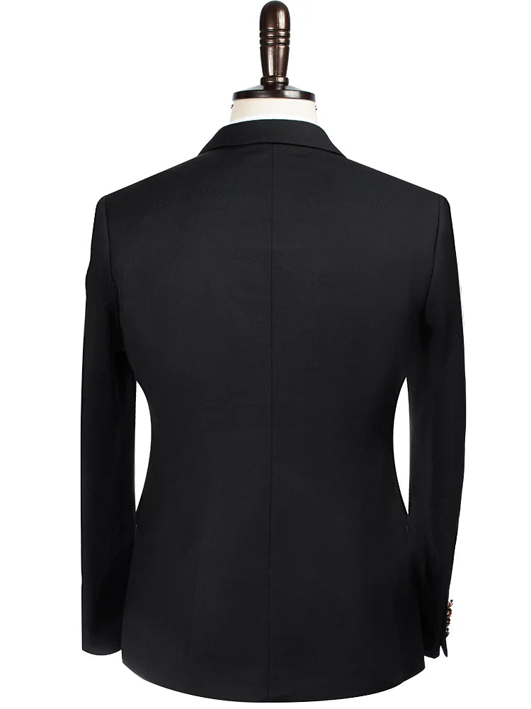 R&z - Slim Fit Formal Business Work Wear Suits 2Pcs Set (Jacket+Pants)