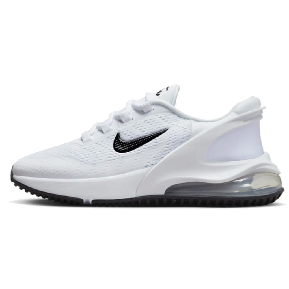 Nike Air Max 270 Go (Big Kid) White/Black 6.5 Big Kid M