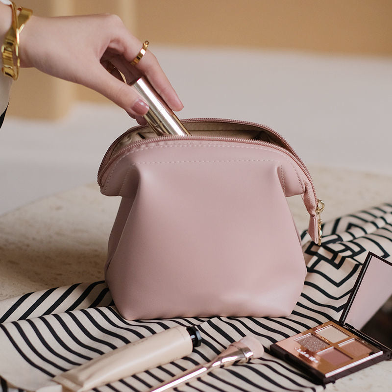Mini Makeup Bags - Waterproof PU Leather Travel Set