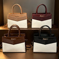 New Woman shoulder bag Large capacity Handbag for Women Crossbody bag Lychee pattern Portable bucket bag ladies messenger bags