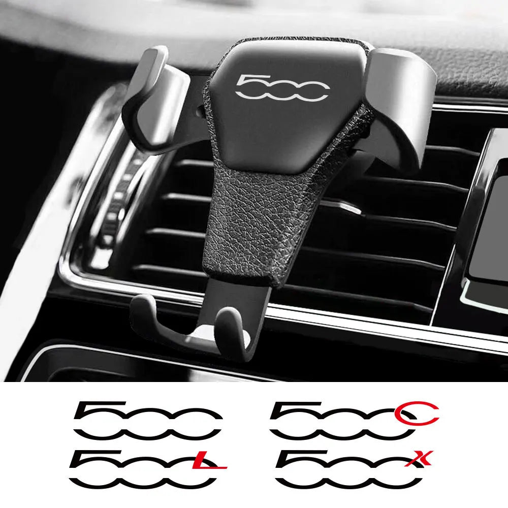 R&z - Mobile Phone Holder For Fiat 500 500C 2012 500X 500L Abarth 695 Support Bracket