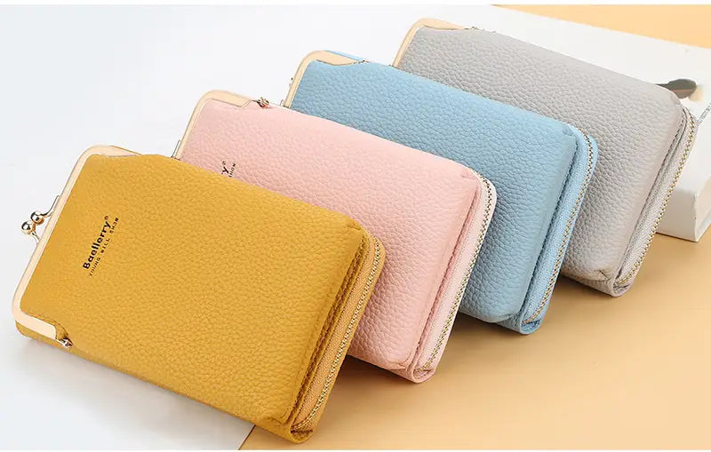 Fashionable Women’s Messenger Bag with Lock Wallet