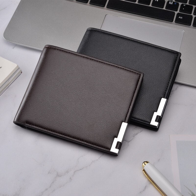 R&z - Short Wallets - Business PU Leather Clutch Wallets