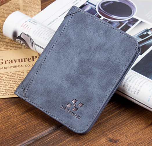 R&z -  Wallet in Suede Leather