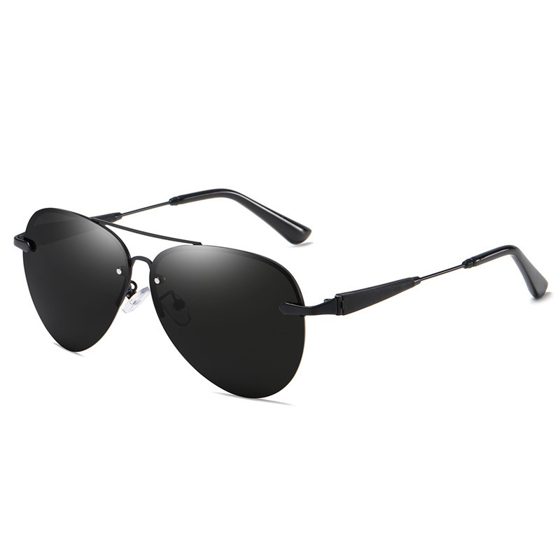 R&z - Polarized Classic Rimless Sunglasses