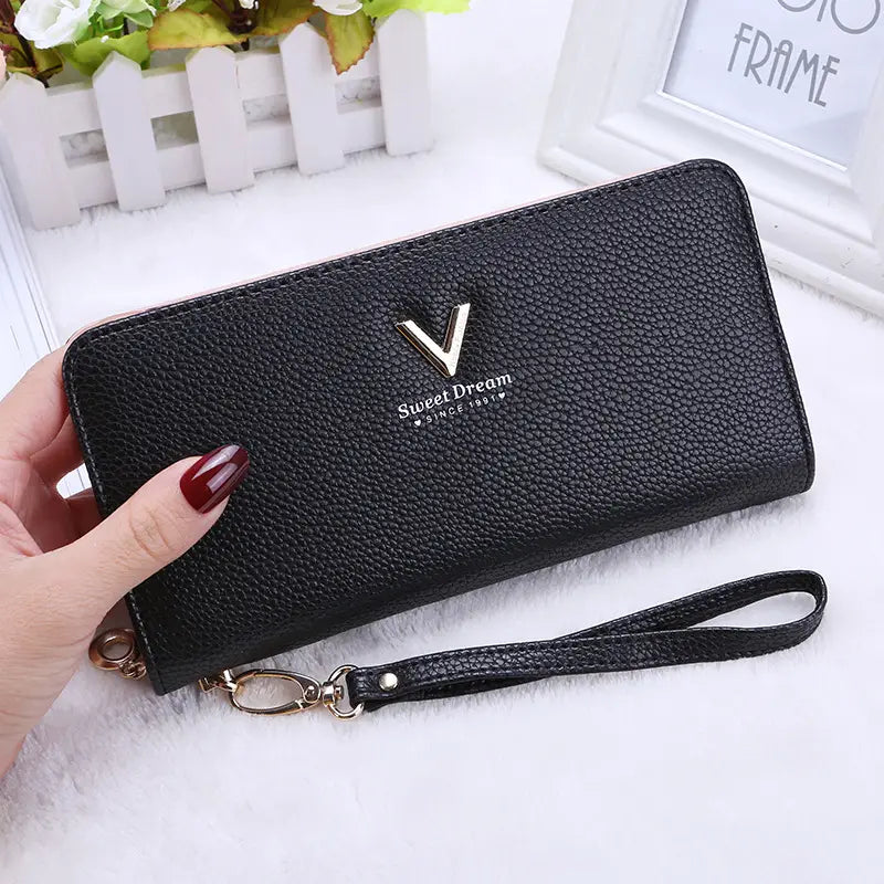 Women’s Long Zip Wallet and Handbag
