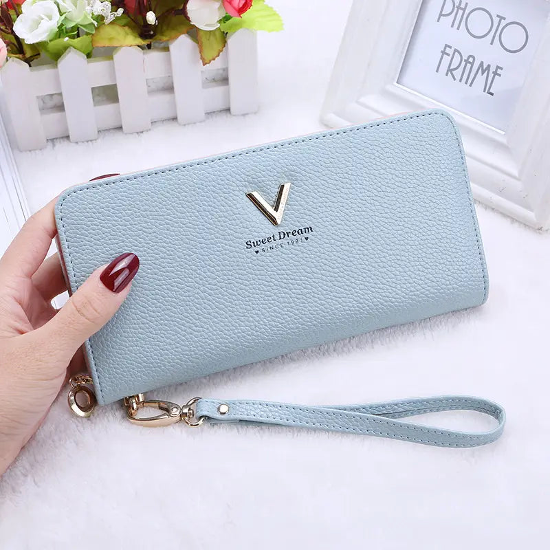 Women’s Long Zip Wallet and Handbag