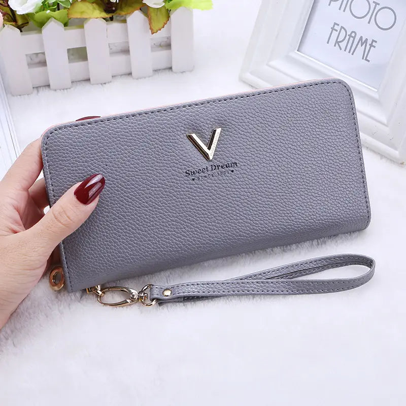 Women’s Long Zip Wallet and Handbag