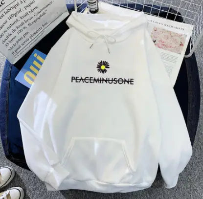 Thin Daisy Hooded Sweater for Women - Autumn/Winter