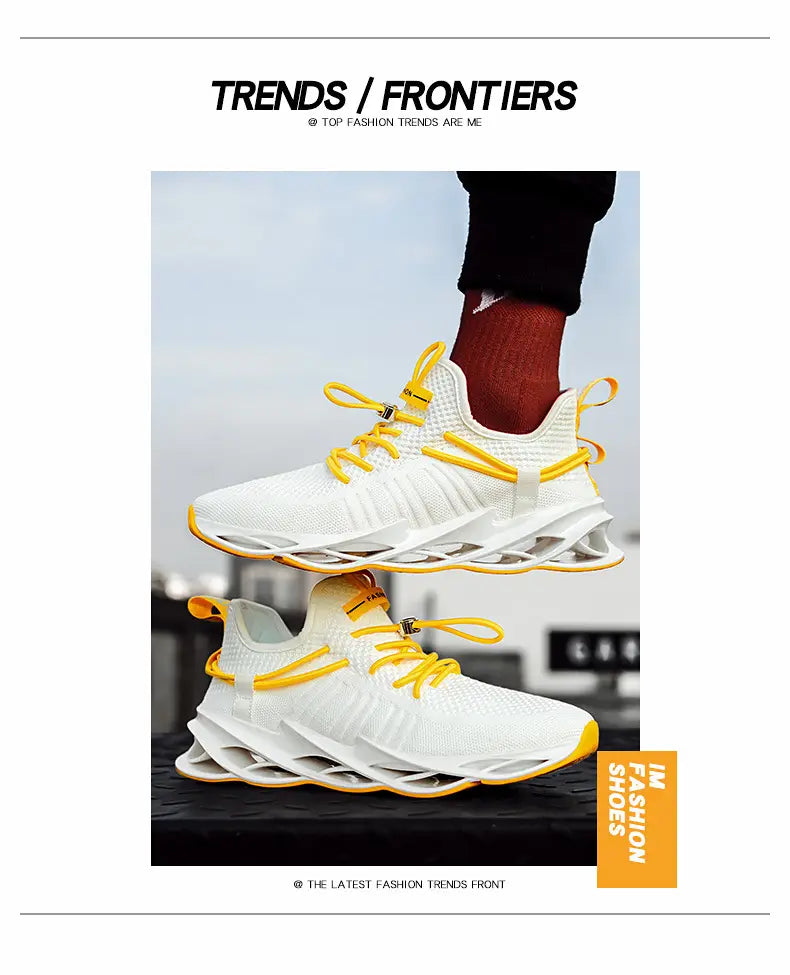 R&z - Blade Mesh Sneakers - Athletic Footwear