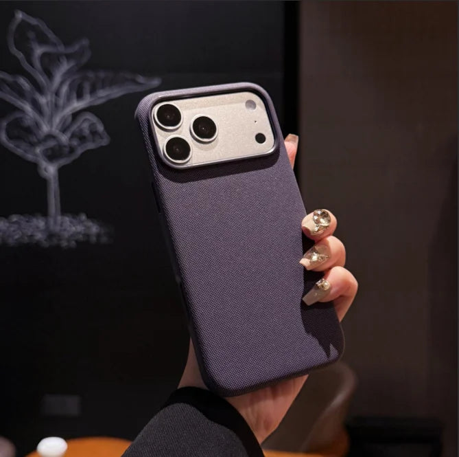 Luxury Tech Woven Magnetic Case for Iphone 17 Air 16 15 Plus 14 13 12 11 Pro Max TechWoven for Magsafe Wireless Charging Cover