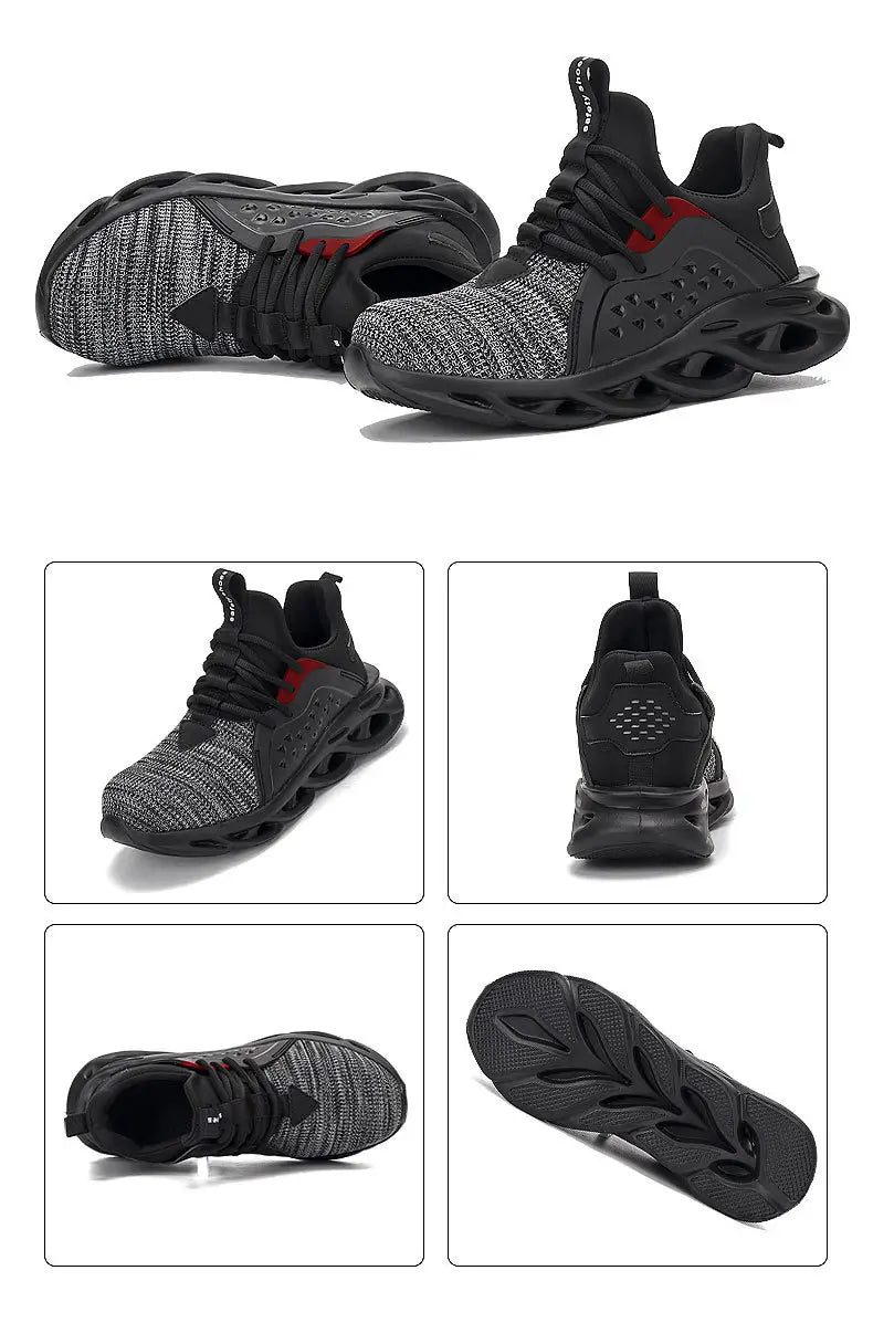 R&z - Breathable Safety Shoes - Protective Work Footwear