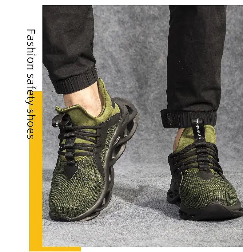 R&z - Breathable Safety Shoes - Protective Work Footwear
