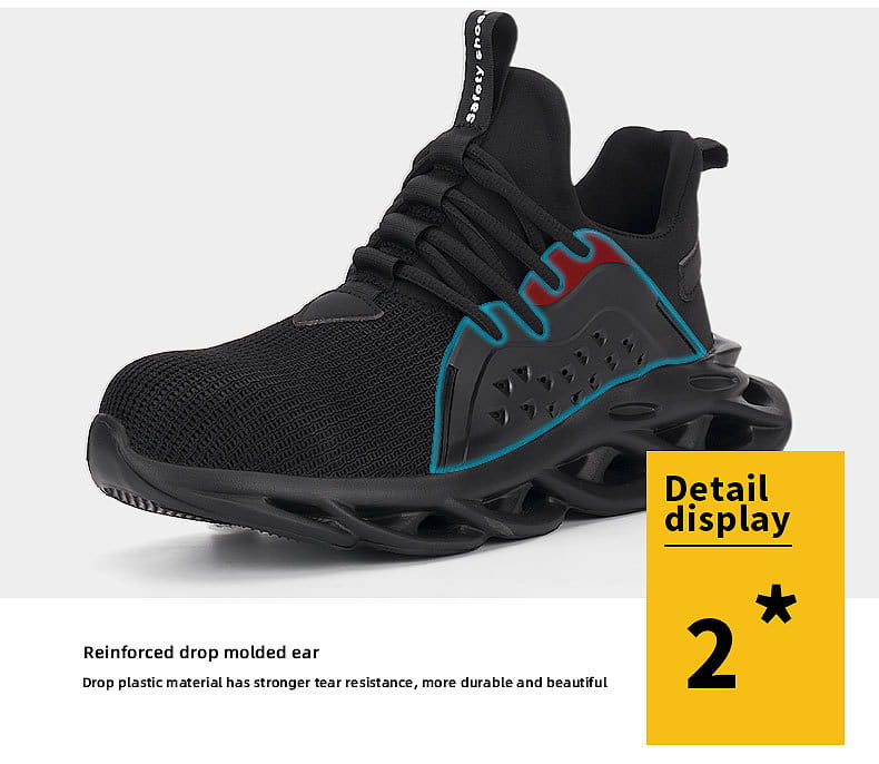 R&z - Breathable Safety Shoes - Protective Work Footwear
