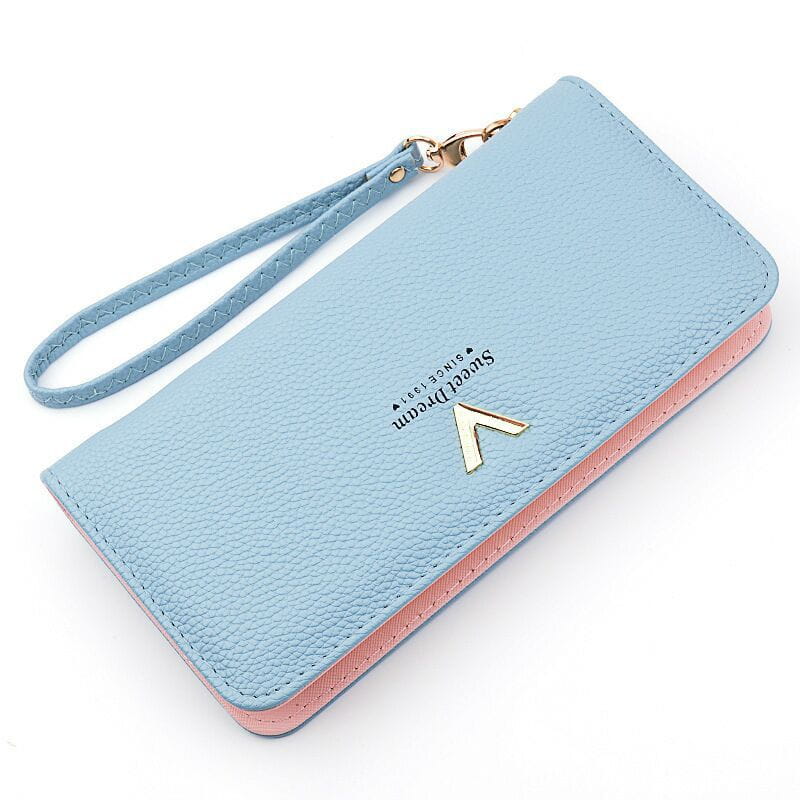Women’s Long Zip Wallet and Handbag