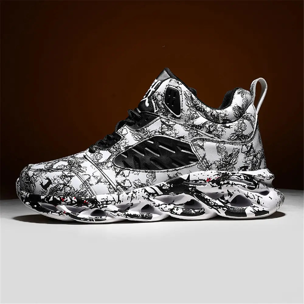 R&z - Basketball Shoes for Men - Casual Sports Footwear