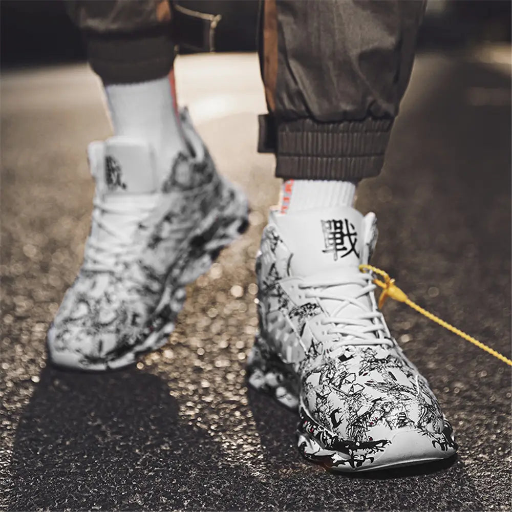 R&z - Basketball Shoes for Men - Casual Sports Footwear