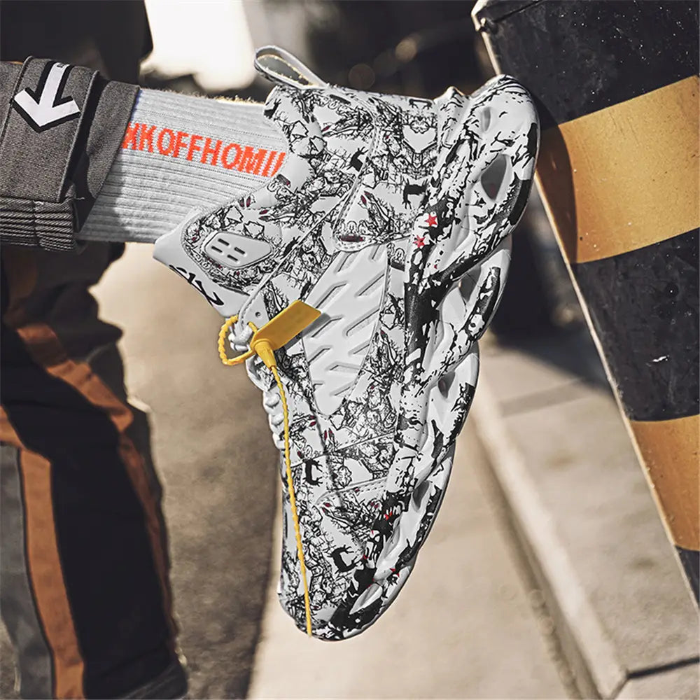 R&z - Basketball Shoes for Men - Casual Sports Footwear