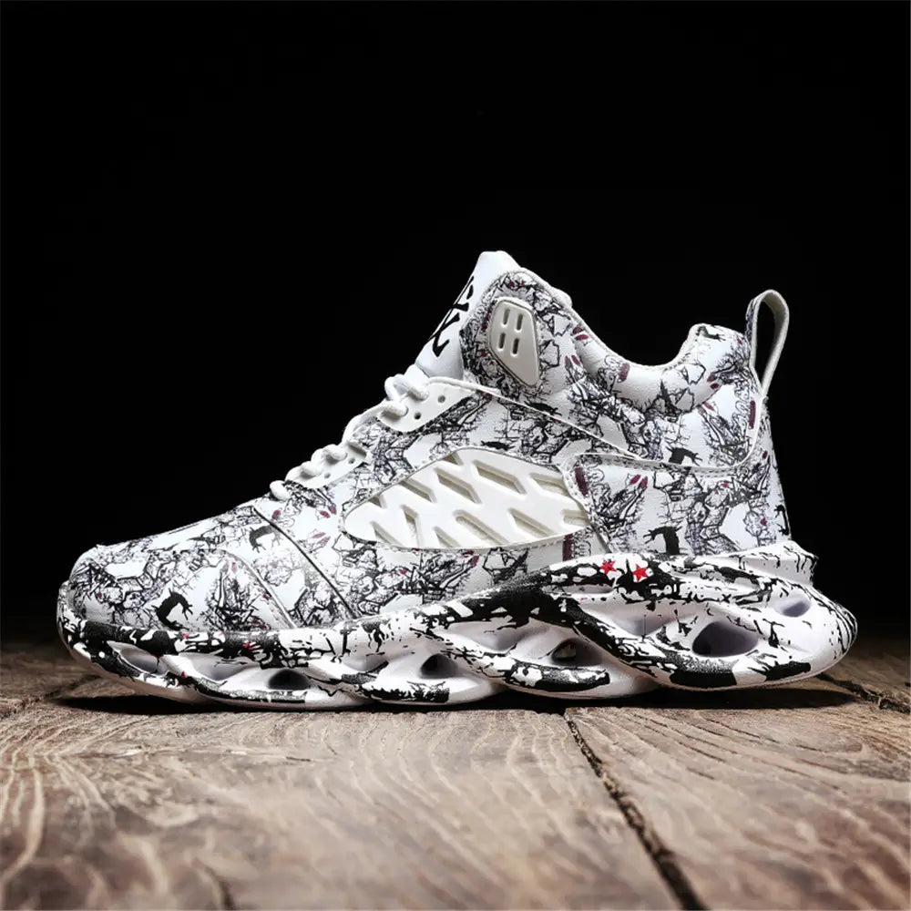 R&z - Basketball Shoes for Men - Casual Sports Footwear
