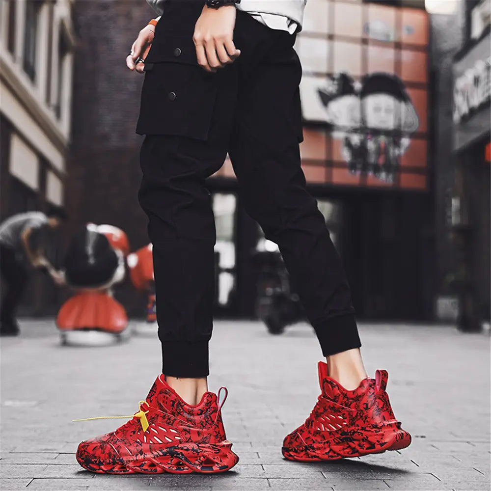 R&z - Basketball Shoes for Men - Casual Sports Footwear