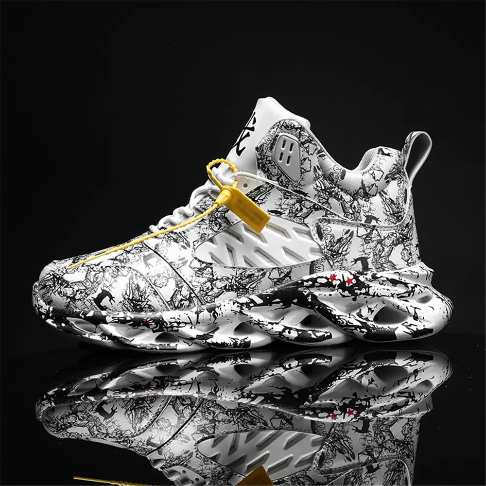 R&z - Basketball Shoes for Men - Casual Sports Footwear