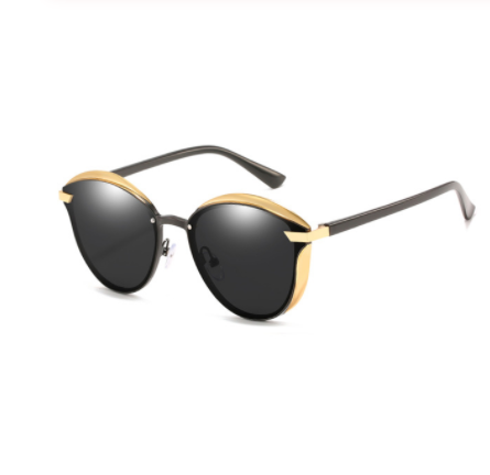 R&z - Polarized Round Retro Sunglasses for Women