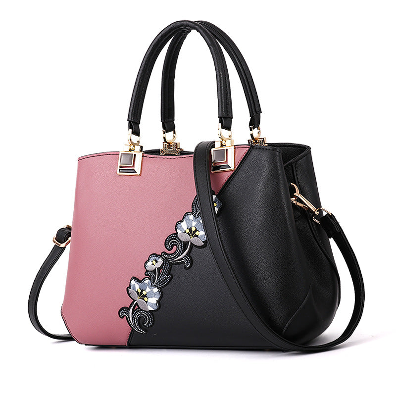 Fashionable Color-Block Women&