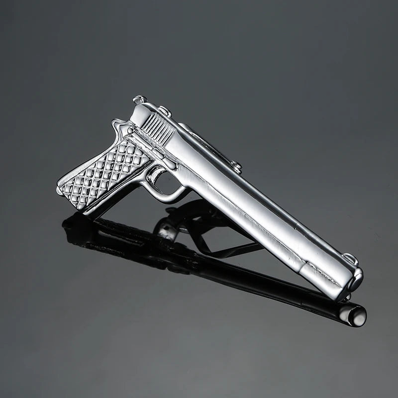 R&z - tie clips aircraft ships machine guns model clips business suits shirts accessories
