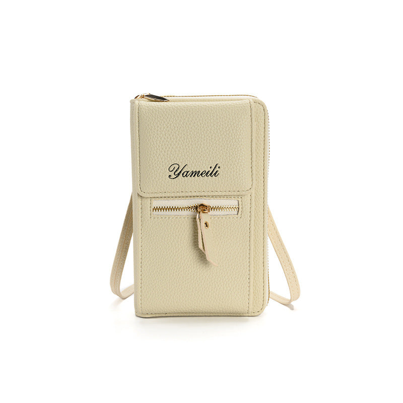 Lychee Pattern Multifunctional Zipper Wallet & Bag