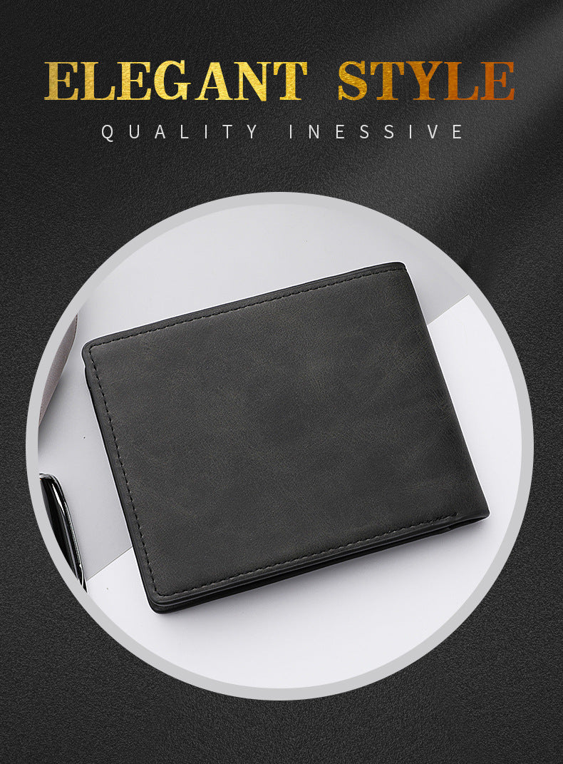Men's Bifold PU Leather Wallet