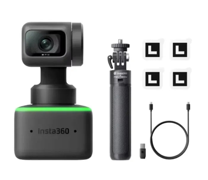 Webcam For Insta360 Link 2C Link2 Link Webcam 4K Webcam AI Tracking Noise-Canceling Gesture Control 4K30fps