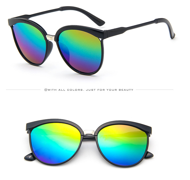 R&z - Fashionable Colorful Oversized Sunglasses