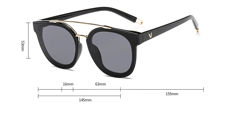 R&Z - Fashionable Women's Oversized Sunglasses 2020 Trend