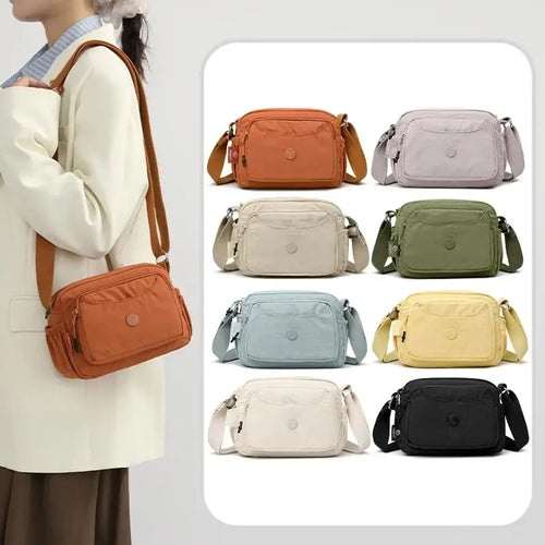 2025 New Jialongshi Fashionable and Versatile Women’s Single Shoulder Bag Casual and Simple Crossbody Bag Waterproof