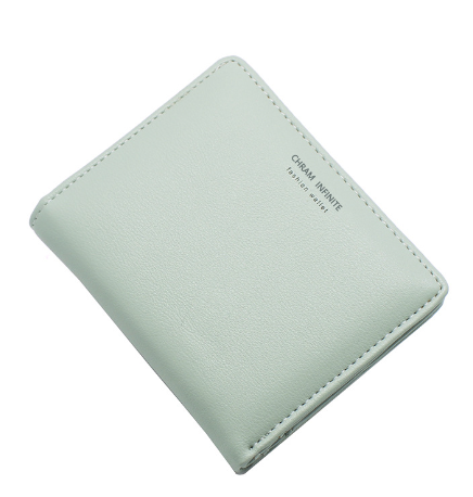 Korean Letters Slim Lightweight Wallet