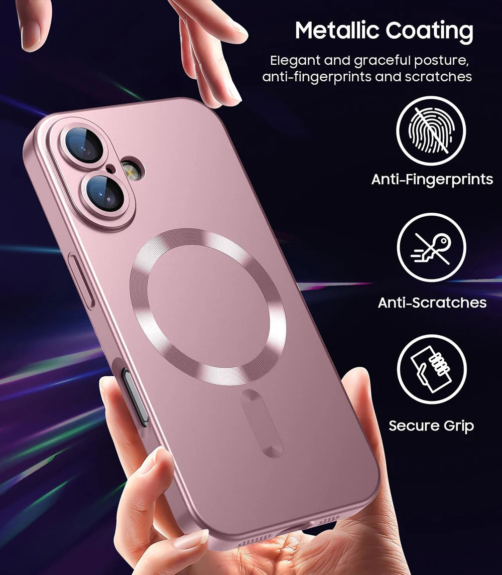 R&z - Magsafe Magnetic Wireless Charge Phone Cases For iPhone