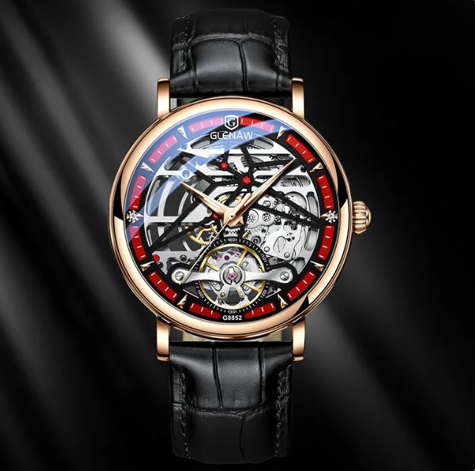 R&amp;Z Glenn Automatic Skeleton Mechanical Watch