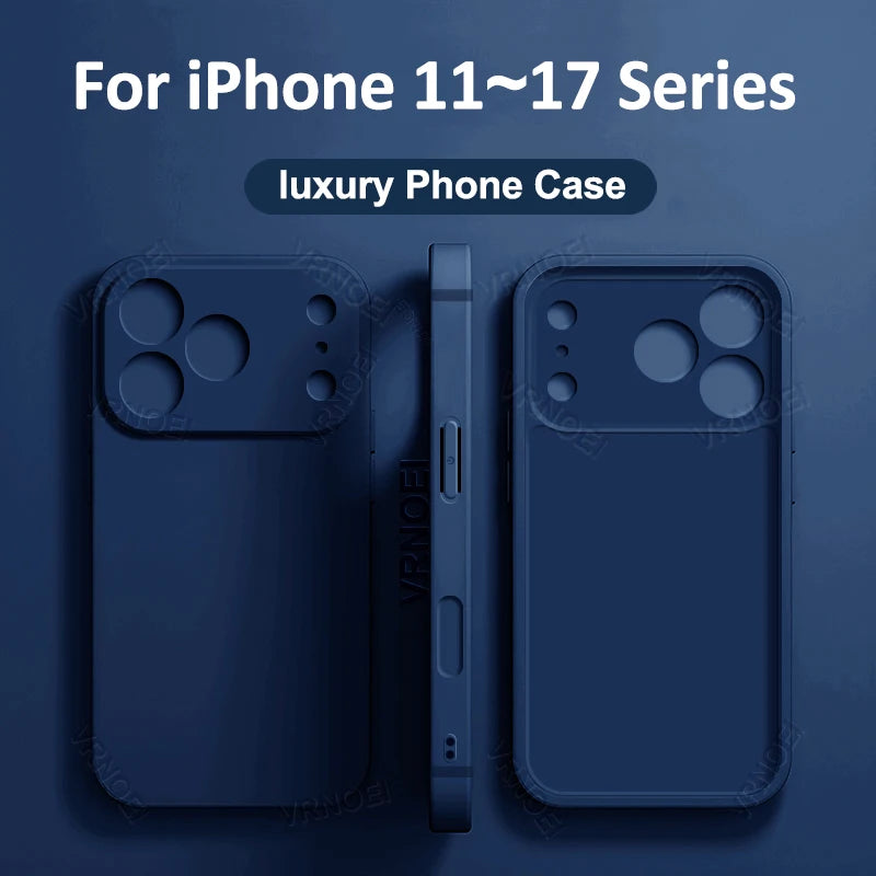 R&z -  Case for iPhone 17 11 12 13 14 15 16 Pro Max Soft Bumper Cover for Air 14 15 16 Plus