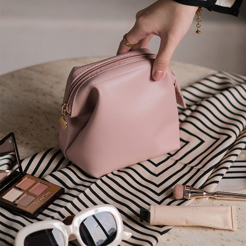 Mini Makeup Bags - Waterproof PU Leather Travel Set