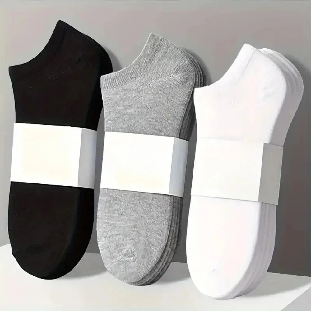 Comfort-Fit Unisex Ankle Socks - Breathable Lightweight Sports Socks for Men Women, Daily Wear & Outdoor Activities
