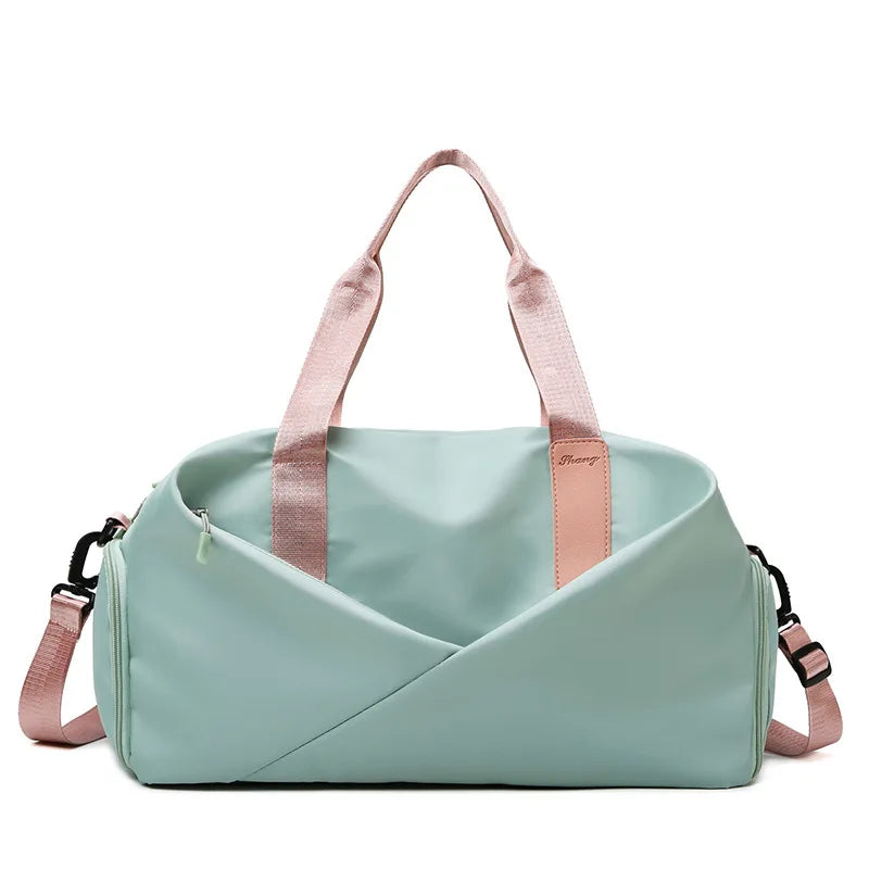 Fitness Bag Female Multi-functional Dry-wet Separation Movement Water-proof Travel Bag Yoga Bag Large-capacity Travel Bag Man